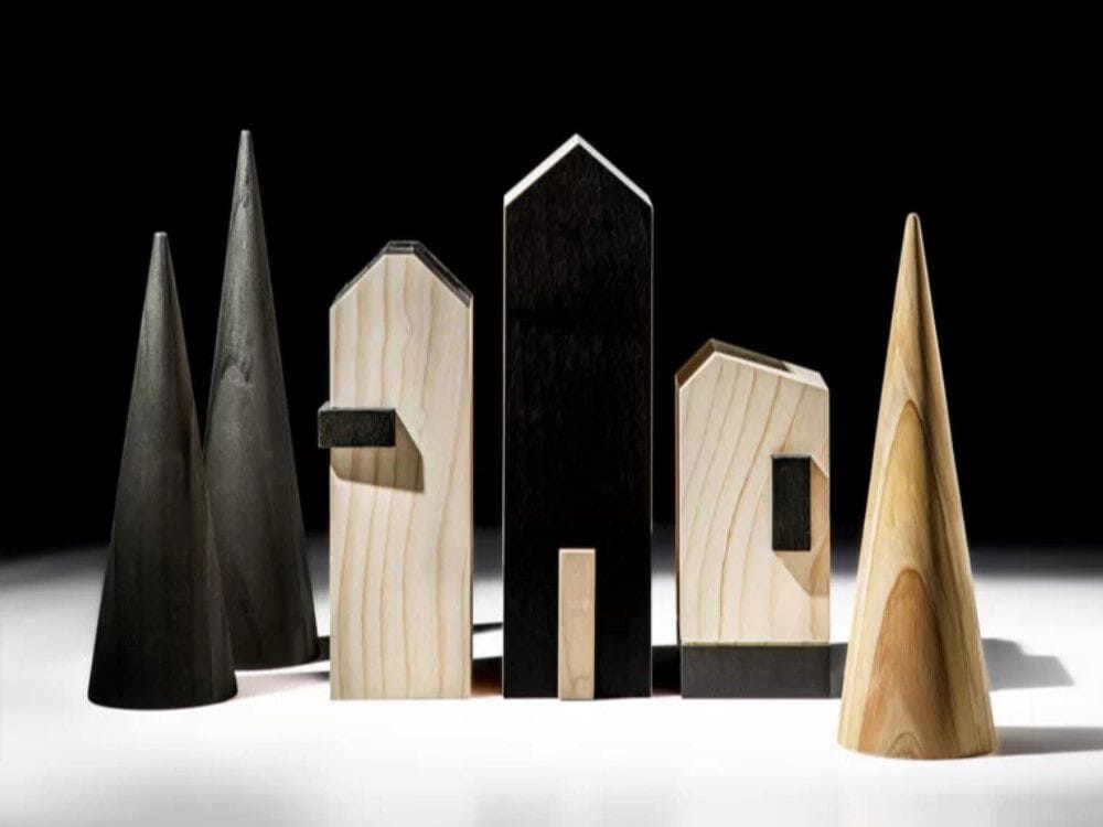 Безделушка из кедра Riva 1920 CITIES ROTTERDAM ARCH-00113371 - Вид №1