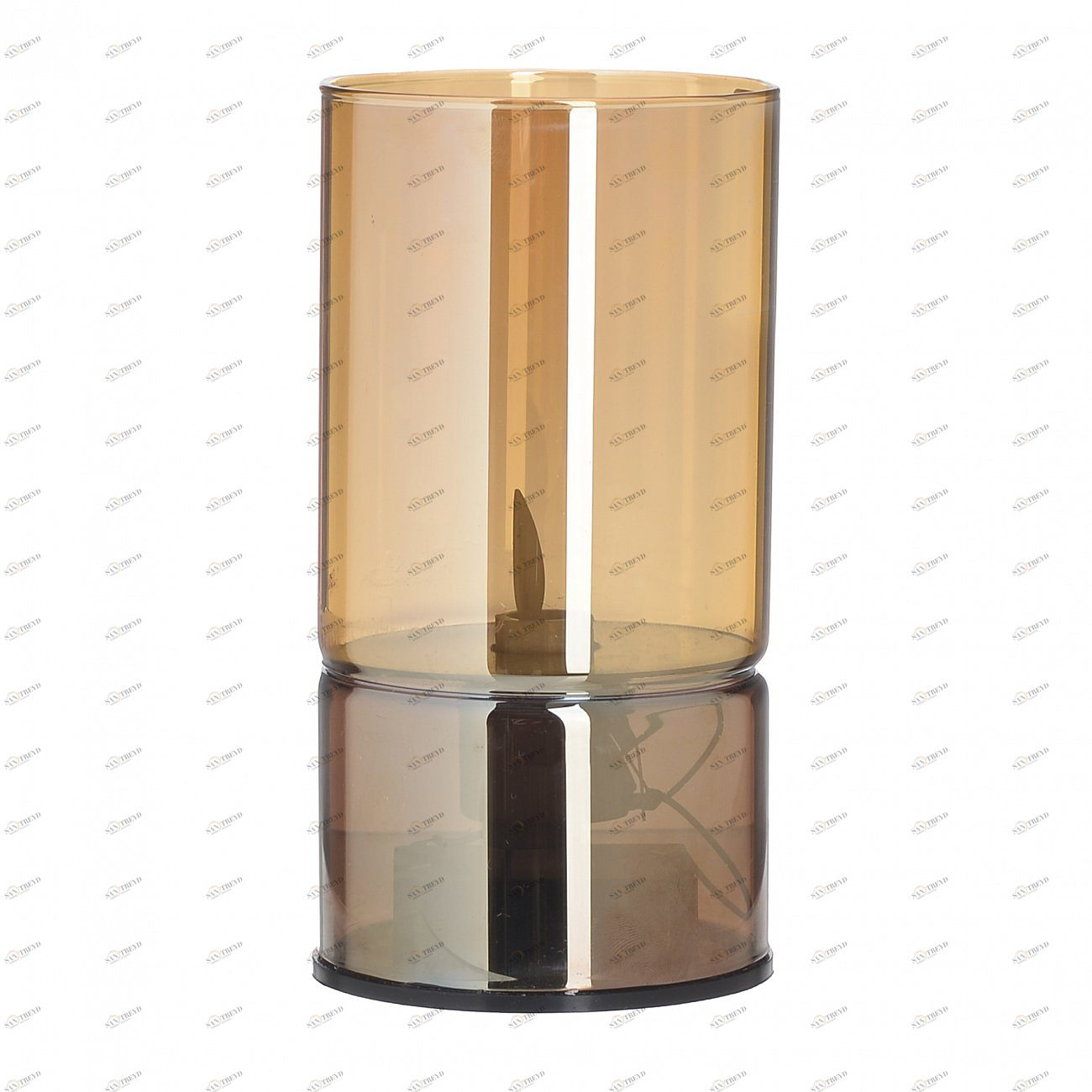 Подсвечник-свеча светодиодный 15 см оранжевый Andorra la Vella TO4ROOMS ANDORRA LA VELLA 00-3893867 Оранжевый 