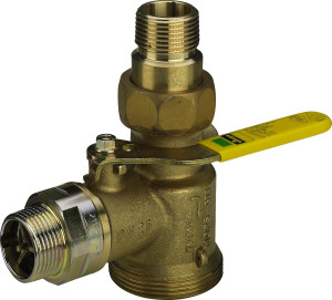 Viega Угловой шаровой кран для газового счетчика G2111.1T (526801)