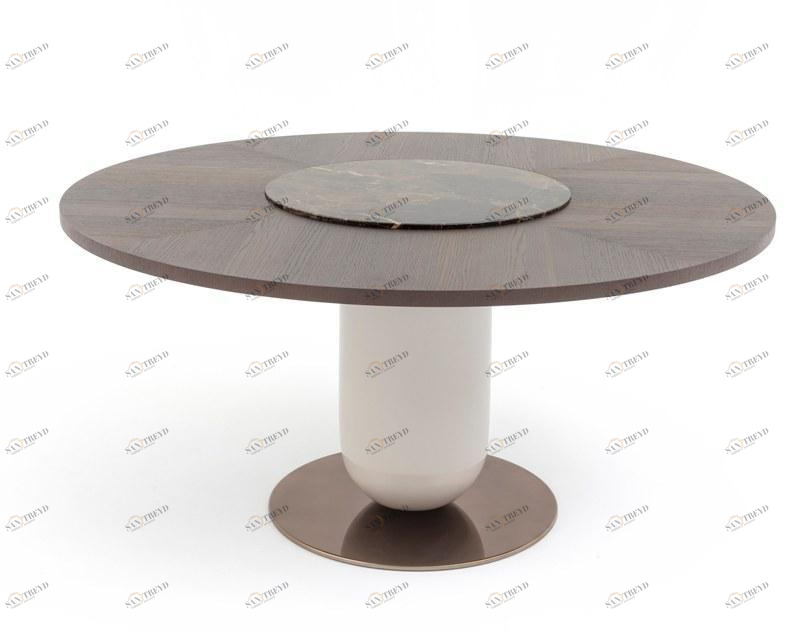 PIANCA Деревянный стол с ленивой сьюзан Ettore sun-id-1491704