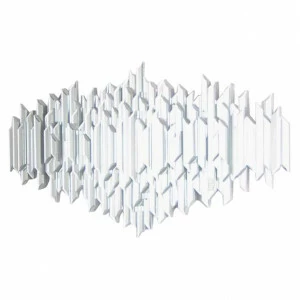Зеркальное панно декоративное 67х120 см серебряное Mirror Clear DELIGHT COLLECTION ДИЗАЙНЕРСКИЕ 00-3882984 Серебро