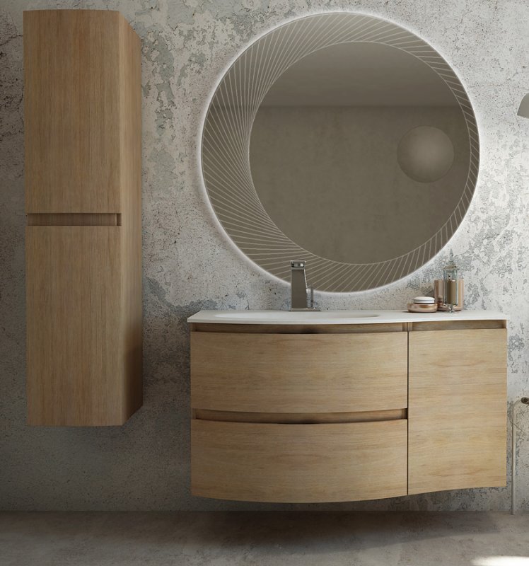 Мебель для ванной CEZARES VAGUE 104 Rovere tabacco 54834 - Вид №1