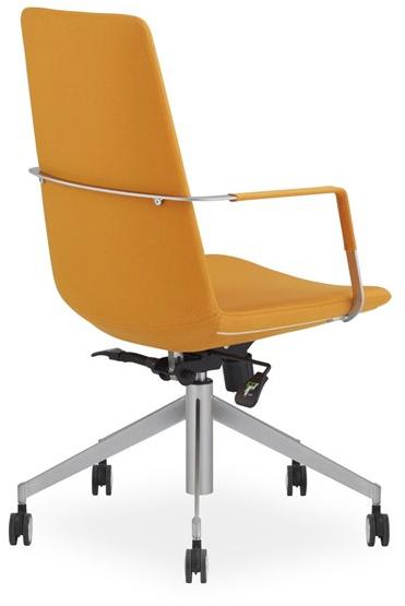 B&T Design Офисный стул из ткани с 5 спицами и подлокотниками Zone sun-id-1464266 - Вид №2