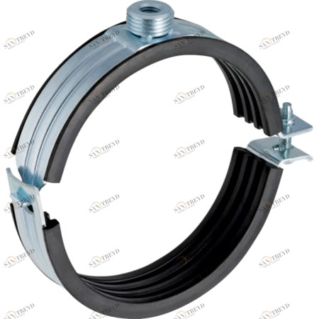 GEBERIT 308.812.26.1 Хомут изолированный Geberit Silent-db20, с муфтой M10/G 1/2" 