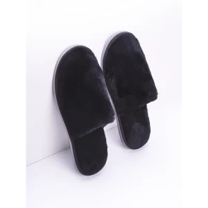 90465541 Тапочки женские Мех Amaro Home Черный 36-38 HOME-4004-BIO-36 STLM-1058520
