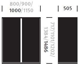 Herman Miller Модульный офисный шкаф с распашными дверцами Meridian sun-id-1396052 - Вид №12