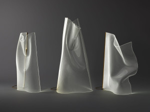 Акриловый светодиодный торшер ручной работы с диммером