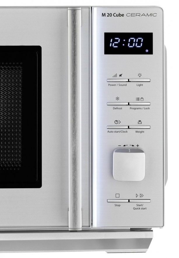 5363009 Микроволновая печь CASO M 20 Cube Ceramic серый STDN-0029163 - Вид №3