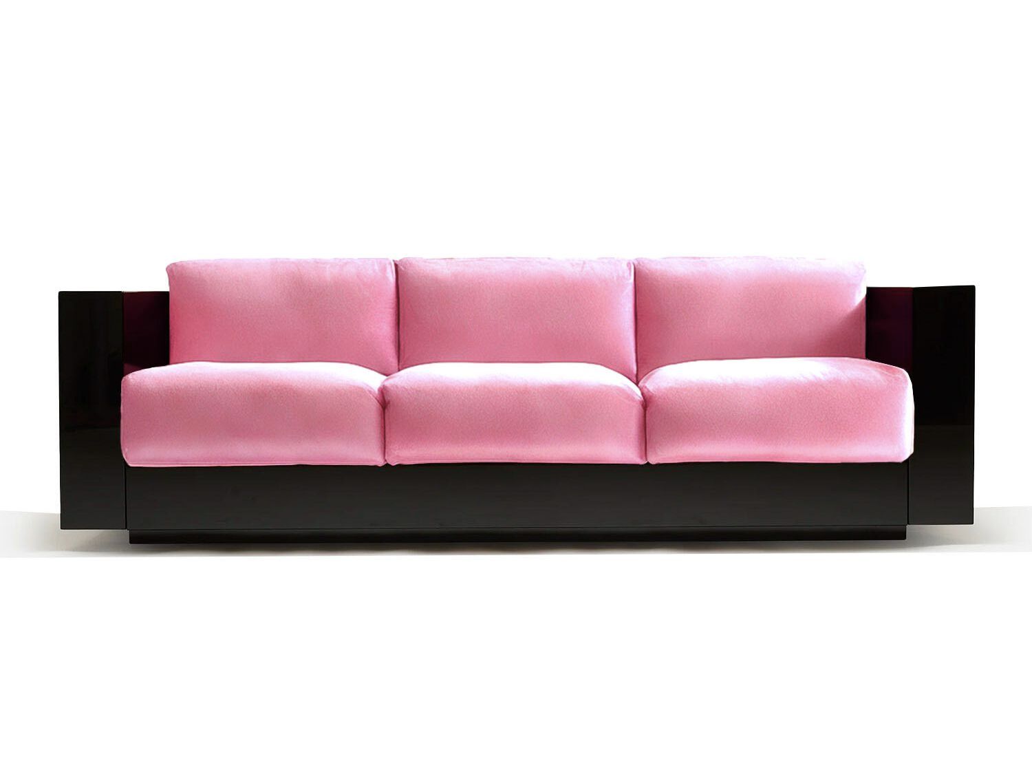 3-местный бархатный диван с деревянным каркасом Moanne REVOLUCIÓN ARCH-00031660