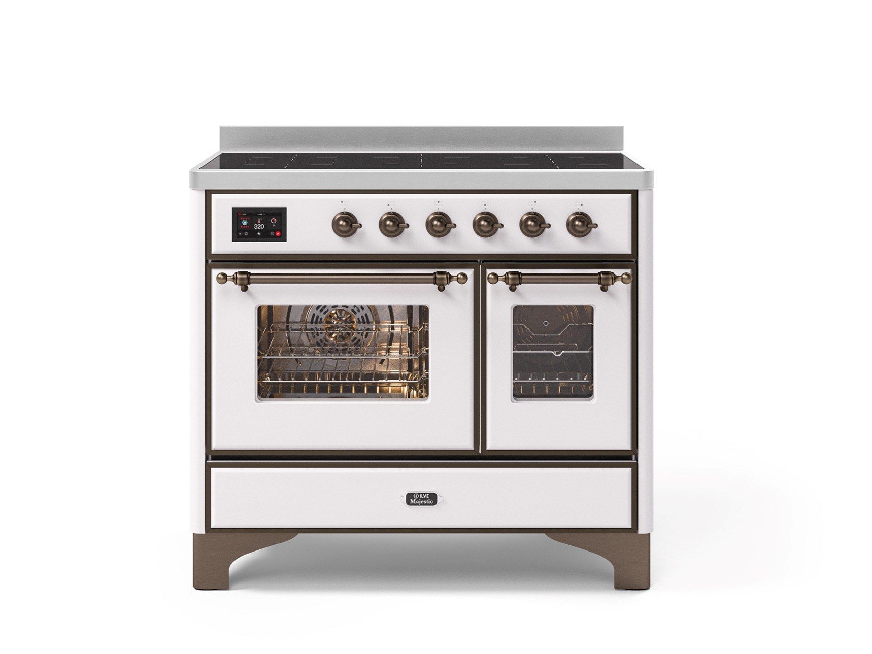 Стальная отдельно стоящая кухня с индукционной плитой Ilve Majestic ARCH-00074353