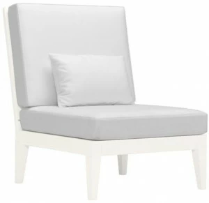 JANUS et Cie Центральный модуль из алюминия для модульного дивана Quadratl