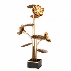 Настольная лампа Nizza от Eichholtz 111007 EICHHOLTZ ФЛОРИСТИКА, ЭЛИТНЫЕ 062155 Золото