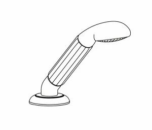 C67-361 C67-361 Душевой набор на край CUPOLA Cristal & Bronze COUPOLE