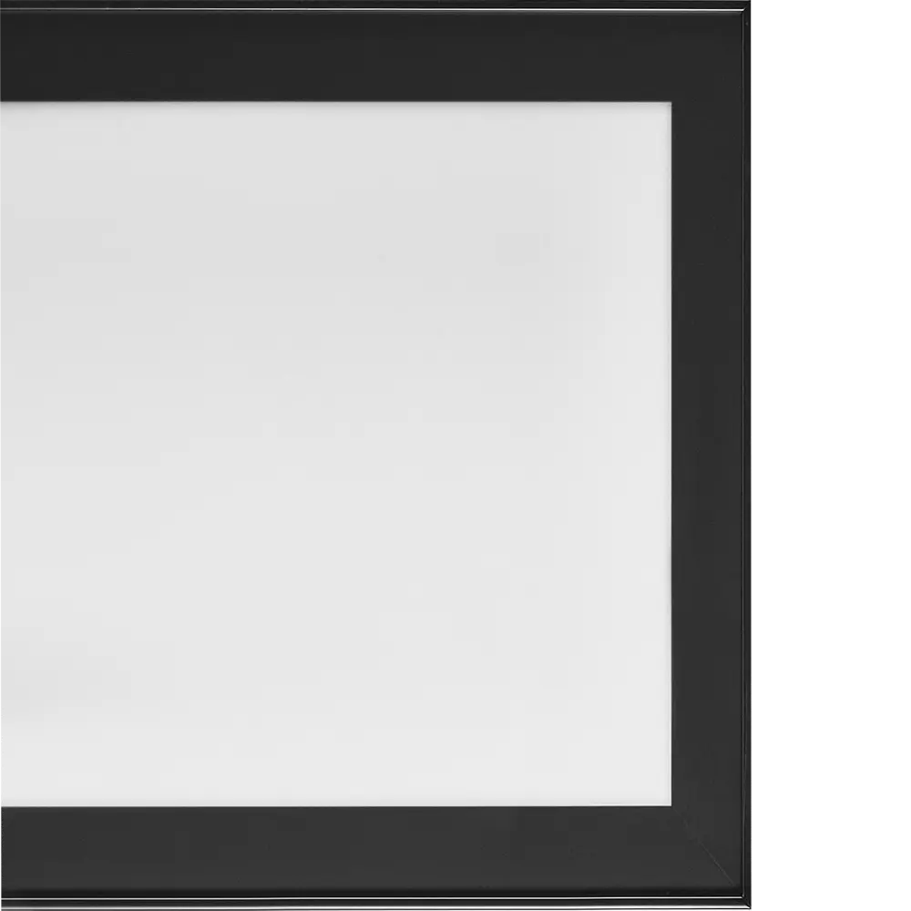 Фасад кухонный Вельск Delinia ID с алюминиевой рамой и стеклом 59,7×38,1 см черный 86799223 STLM-0879811 - Вид №3