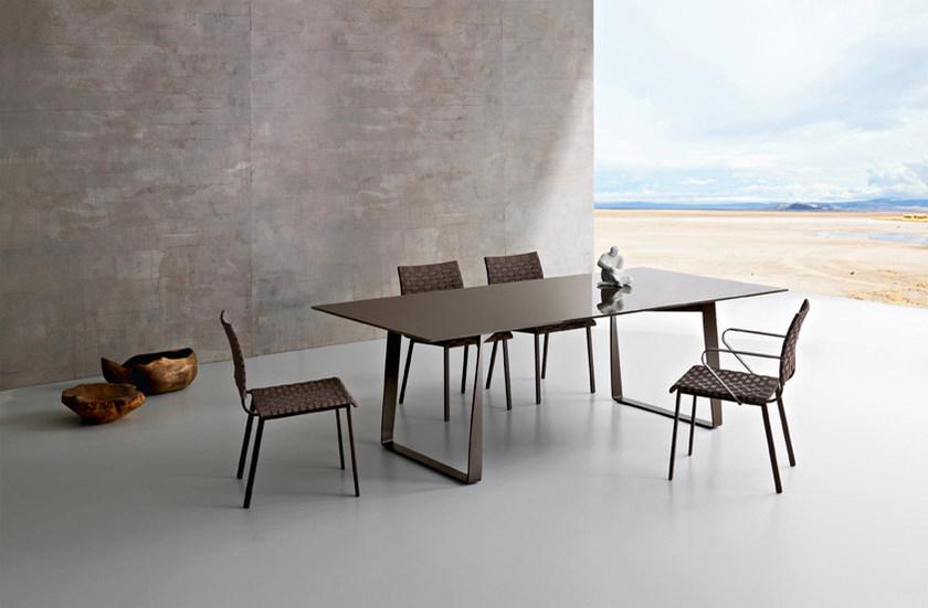 Roberti Садовый стул из стали с подлокотниками Hamptons graphics sun-id-1469900 - Вид №2