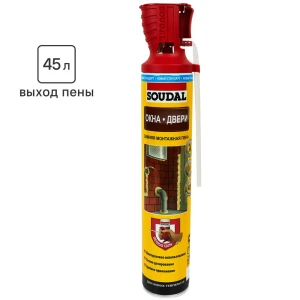 Soudal Genius Gun - зимняя монтажная пена для профессиональных работ 89341765