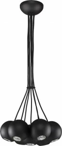 Подвесная люстра Nowodvorski Bubble 6033 NOWODVORSKI ДИЗАЙНЕРСКИЕ, BUBBLE BLACK, ШАР 186490 Черный