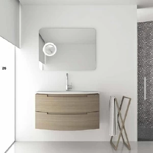 Подвесная тумба с раковиной MNBS36T Berloni Bagno