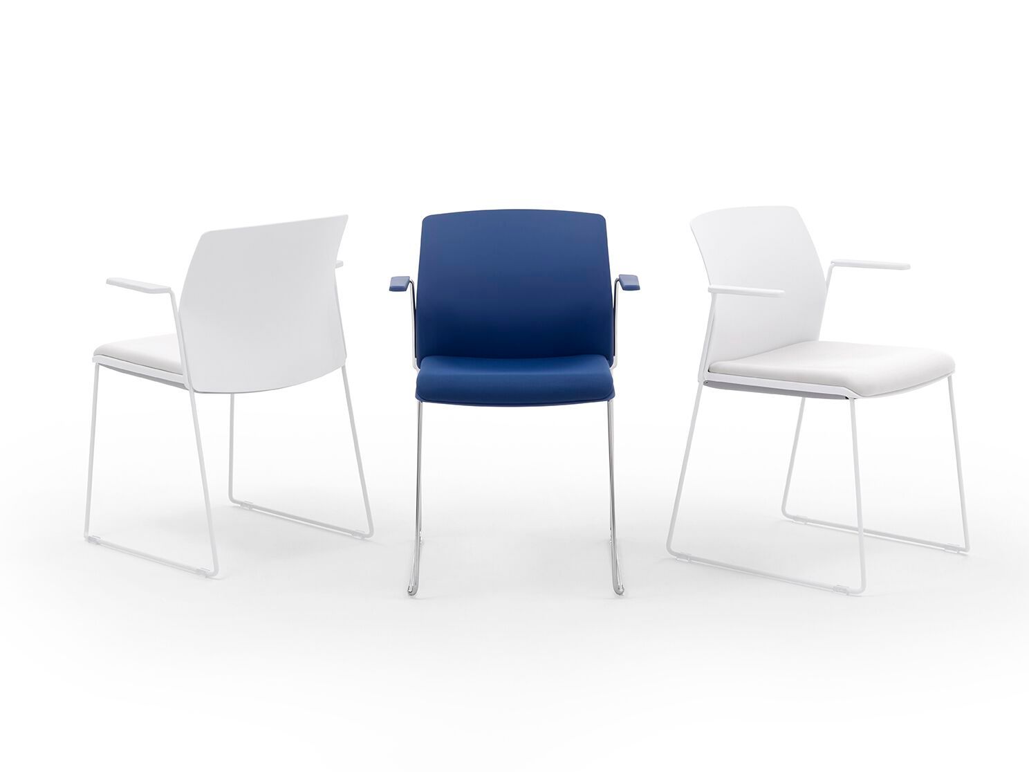 Пластиковый стул для салазок со встроенной подушкой и подлокотниками Diemmebi Весы ARCH-00061464