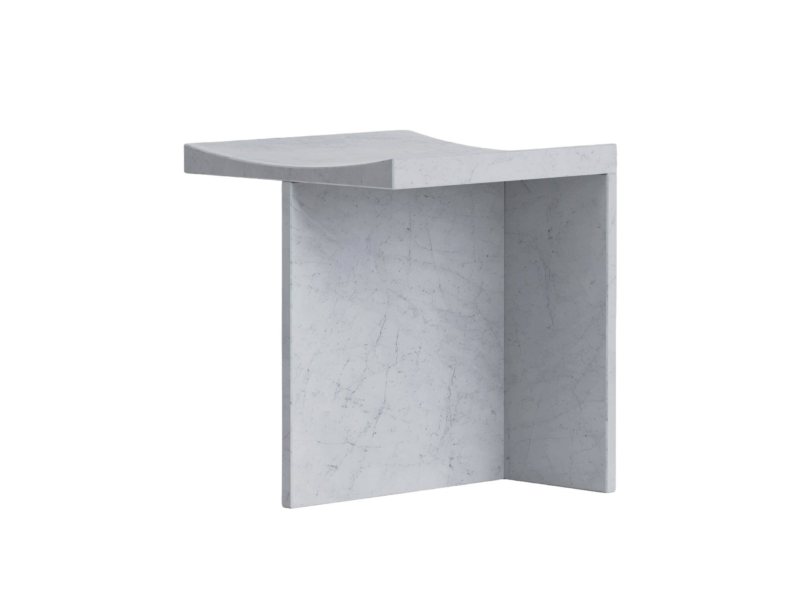 Табурет из каррарского мрамора Pistore Marmi Pistore Marmi X McGannon Saad ARCH-00073113