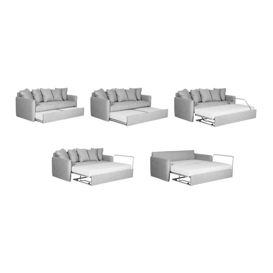 Диван-кровать Lotta, серо-бежевый Sits S1358 - Вид №2