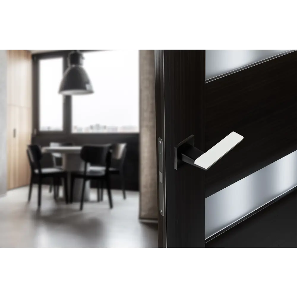 Дверные ручки EDSON EDS-119B-Q2 черные для межкомнатных дверей 85170368 STLM-0059386 - Вид №9