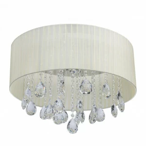 Потолочная светодиодная люстра MW-Light Жаклин 465014706 MW-LIGHT ДИЗАЙНЕРСКИЕ, ЖАКЛИН 183572 Бежевый