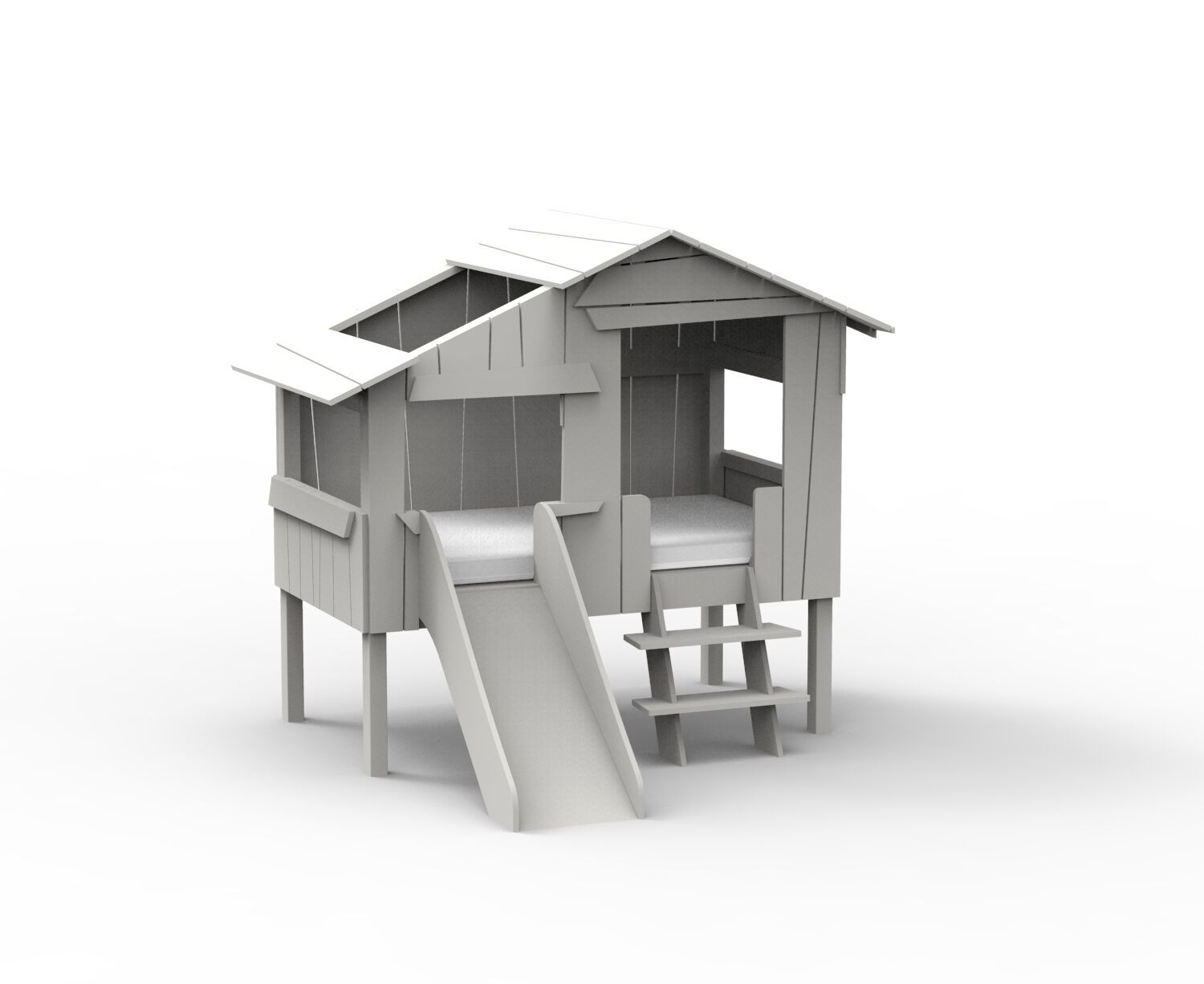 Кровать-чердак из МДФ Mathy by Bols TREEHOUSE BEDS &amp ARCH-00114895 - Вид №19