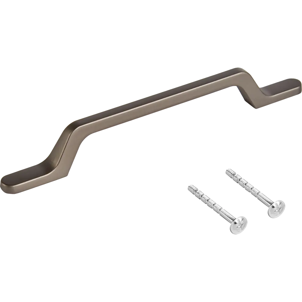 86923691 Ручка-скоба мебельная 6902 128 мм цвет графит STLM-1005373 EDSON  - Вид №3