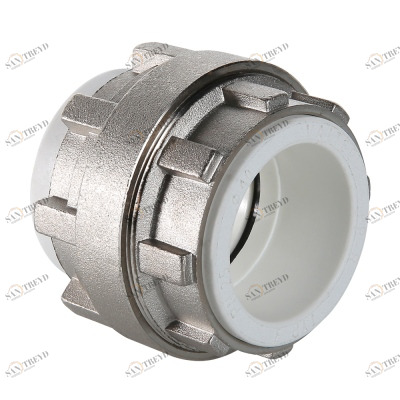 VTp.763.0.032 Фитинг полипропиленовый – муфта разъемная Valtec 32 мм 