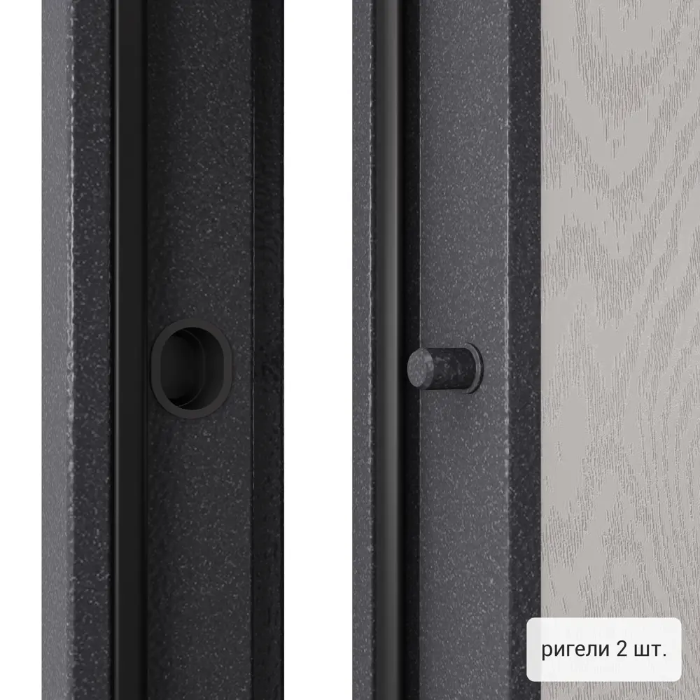 Дверь входная металлическая Альта Фина 86x205 см левая цвет белый TOREX STLM-2115018 - Вид №6