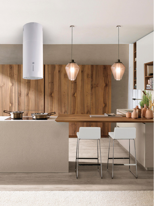 8160924 Вытяжка островная MBS AMARANTH 135 ISLAND белый STDN-0150569 - Вид №7