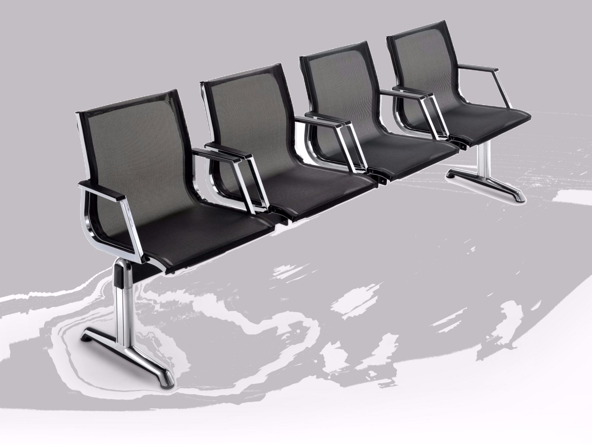 Сидя на сетчатом напольном баре Luxy Nulite ARCH-00007058 - Вид №1