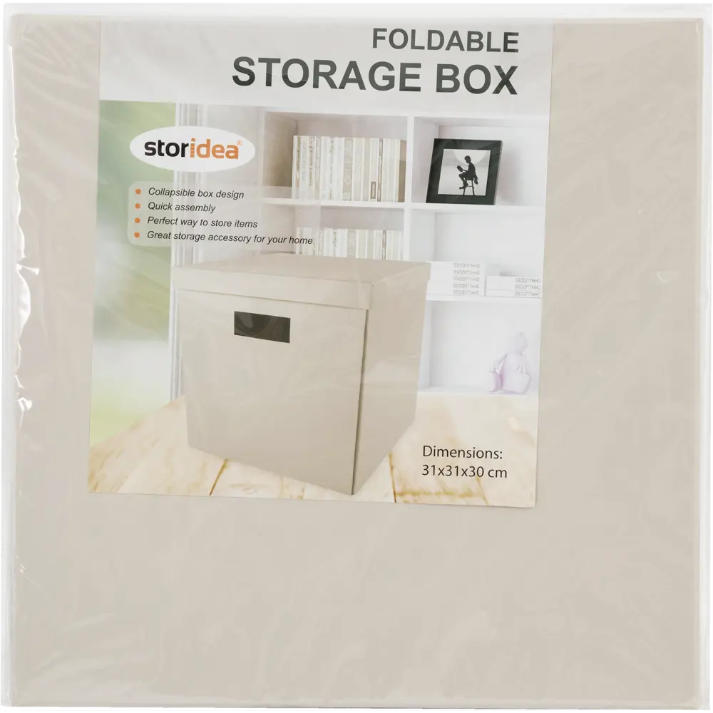 STORIDEA Складная картонная коробка 31×31×30 см для системного хранения 82861118 STLM-0037294 - Вид №4