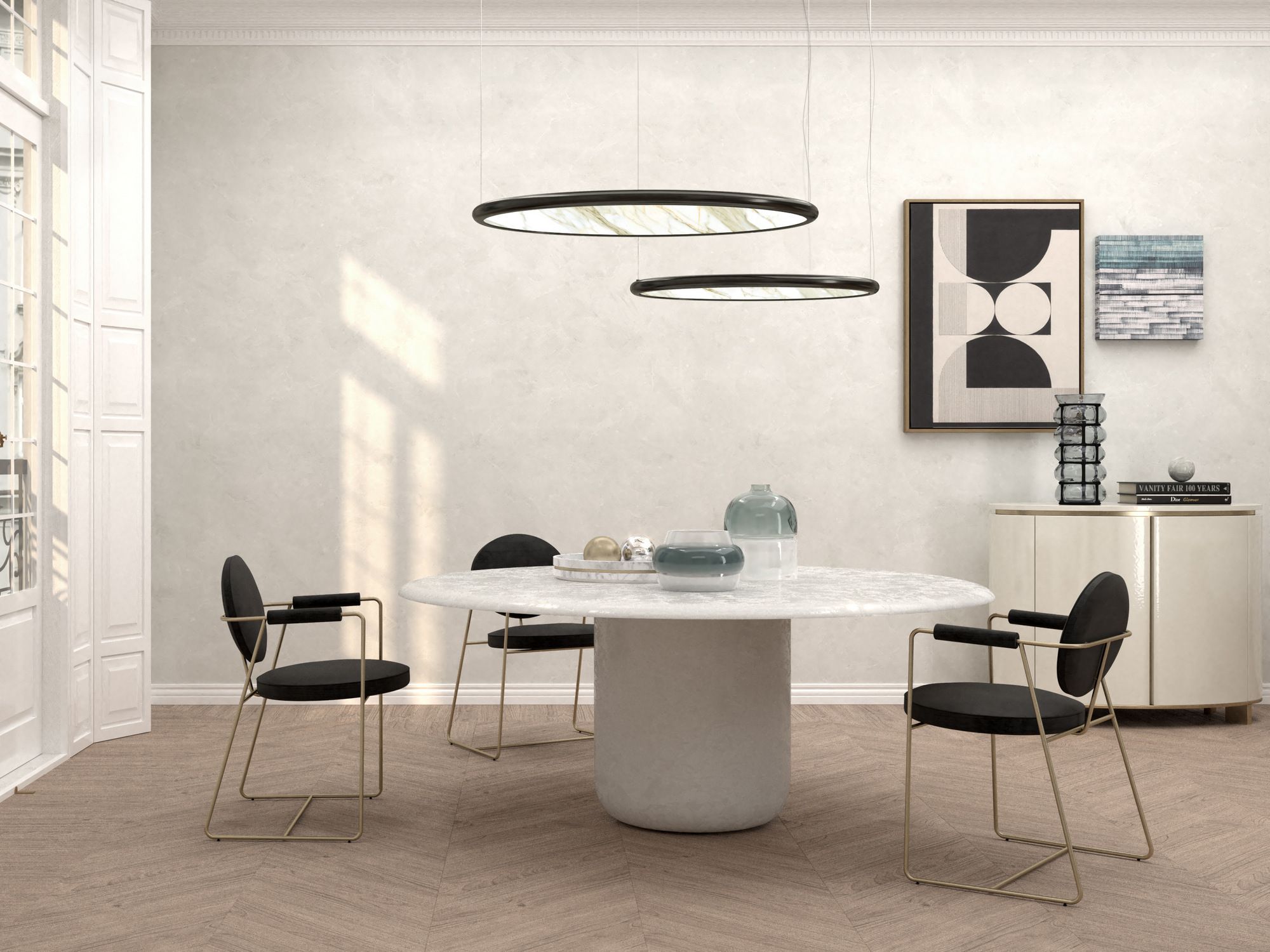 Ткань затемнения светодиодный подвесной светильник Contardi BOGOTÀ ARCH-00040173 - Вид №3