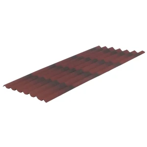 Черепица Ондулин DIY 3x820х1950 мм красный 18714618 STLM-2204060