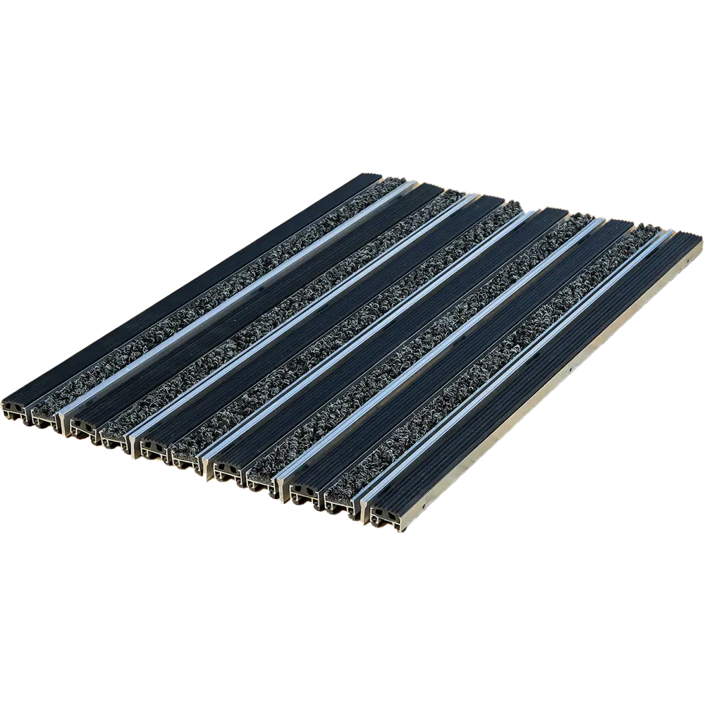 Решетка придверная Gidrolica Step 30124 390x590 мм цвет черный STLM-2029110