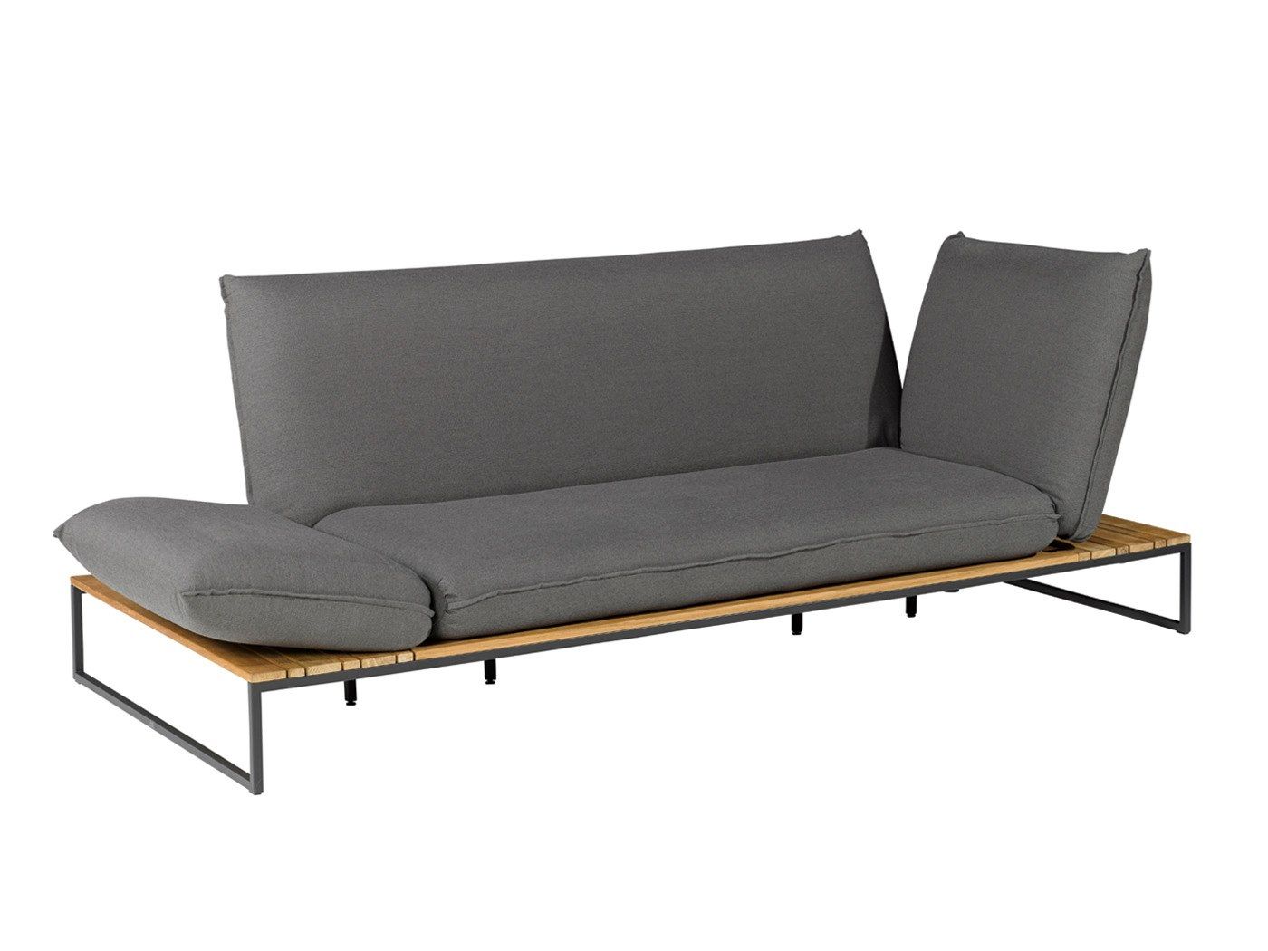 3-местный садовый диван с откидной спинкой из ткани FISCHER MÖBEL Флора ARCH-00146840 - Вид №1