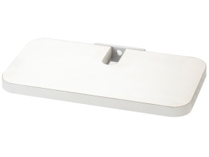 Алюминиевая полка для ванной