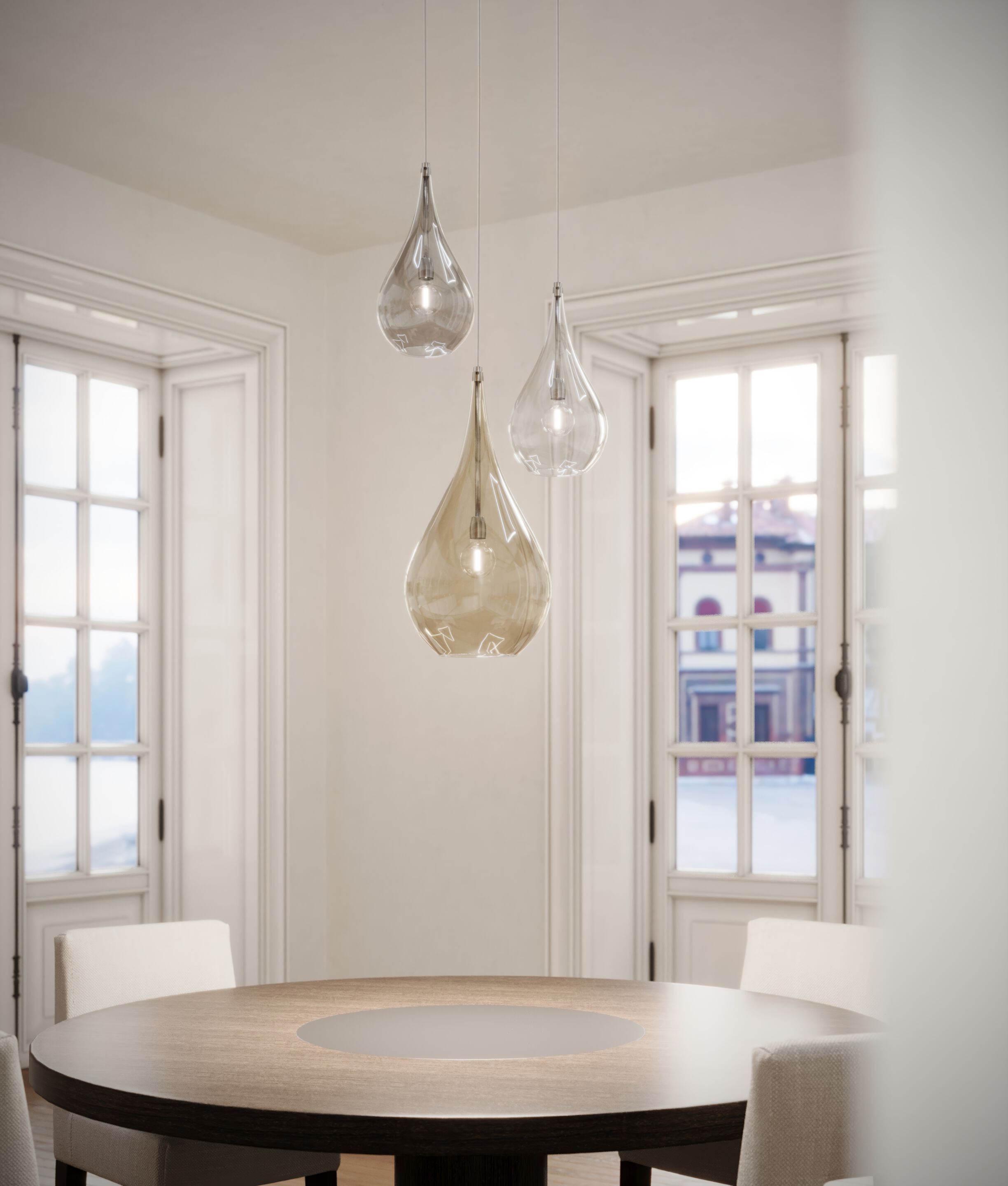 Подвесной светильник из дутого стекла Cangini & Tucci Tear ARCH-00060278 - Вид №5