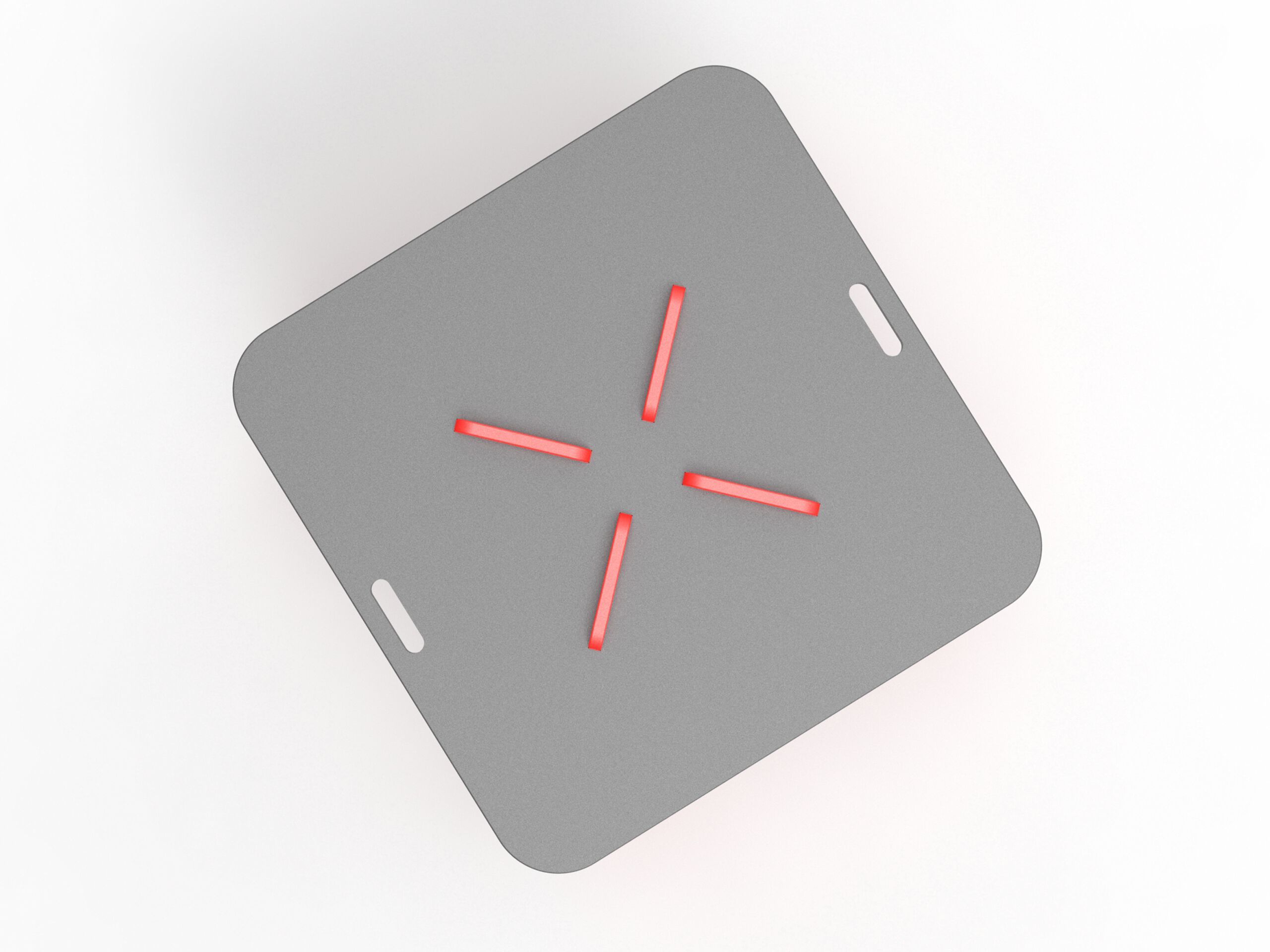 Квадратный стол для общественных мест из полиэтилена Donye Beat ARCH-00127866 - Вид №4