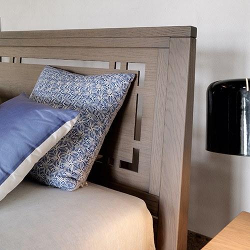 Devina Nais Двуспальная кровать из массива дерева Quadra sun-id-1512183 - Вид №3