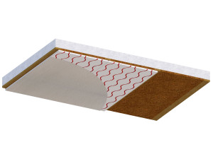 Излучающая потолочная панель из гипсокартона