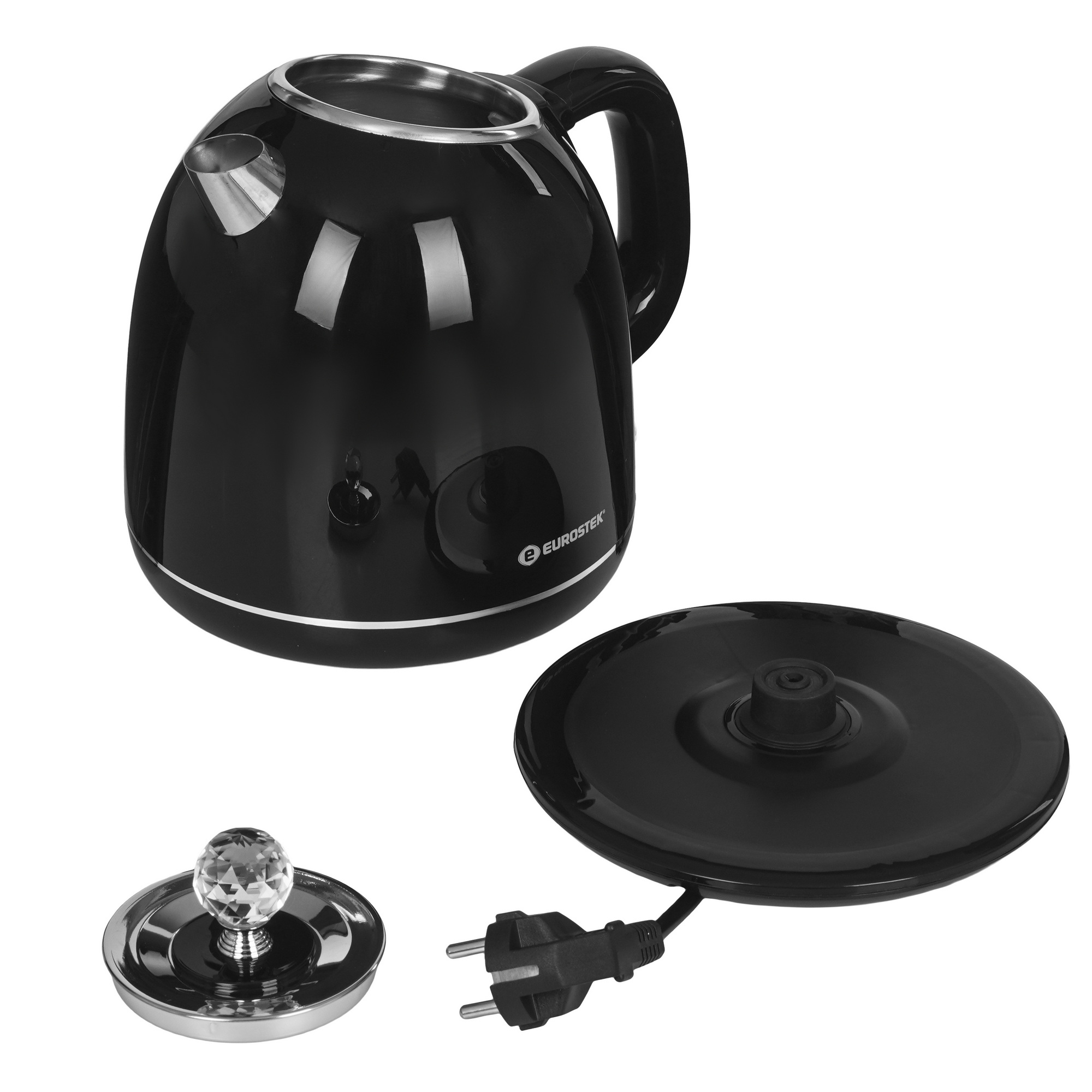 9242820 Электрочайник Eurostek EEK-1840 черный STDN-0133252 - Вид №4