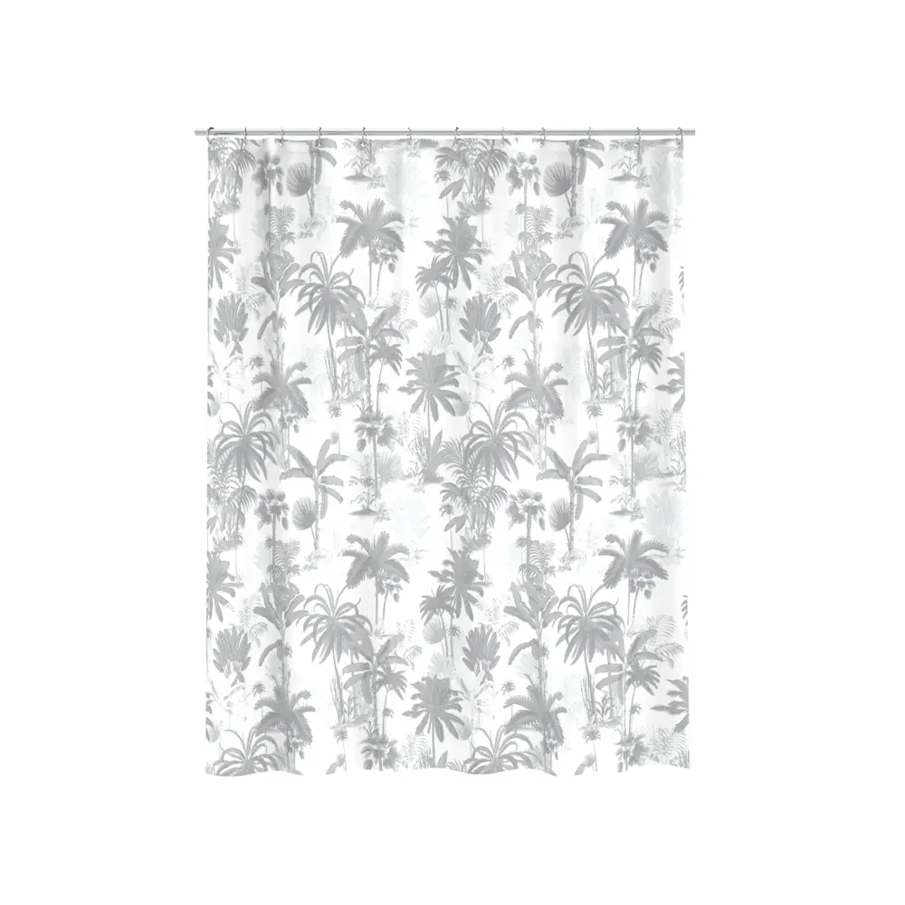 Штора для ванной Lemer Lerzac 180x180 см PEVA цвет белый/серый STLM-2156073 - Вид №4