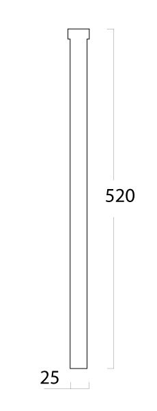 Удлинитель душевой колонны Cezares CZR-PCD50-01 ARTICOLI VARI - Вид №1