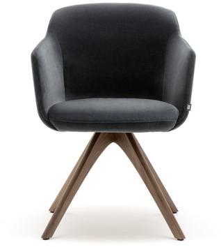 Rolf Benz Стул на козелке из ткани с подлокотниками sun-id-1513148 - Вид №1