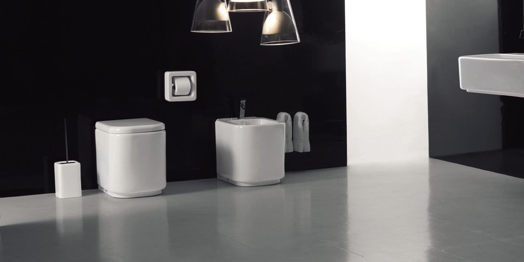 40031 Приставной унитаз напольный Зеленый Althea Ceramica Design D-Style Италия - Вид №1