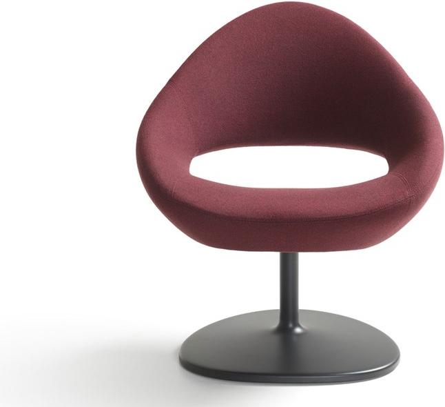 Artifort Вращающийся стул обитый тканью на жердочке sun-id-1448105 - Вид №1