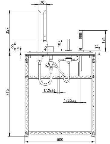 776140SN00 Смеситель Bandini Seta Santreyd - Вид №2